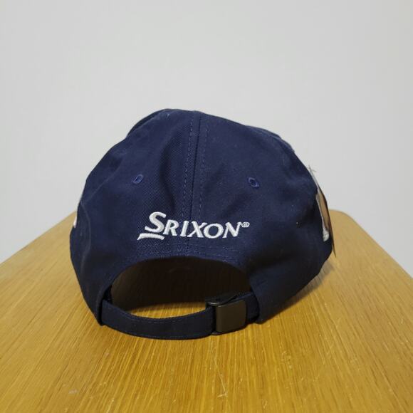 SRIXON Z-STAR PROMO Golf Baseball Cap Hat Adjustable Strapback Navy Blue NEW - Picture 6 of 11